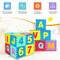 Kids Foam Interlocking Puzzle Play Mat with Alphabet and Numbers 72 Pieces Set